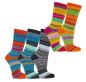 Preview: 2 Paar TippTexx 24 Hygge-Socken mit Wolle, knallige Farben